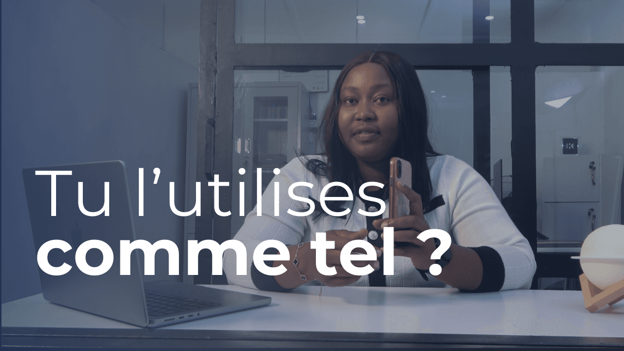 Ton téléphone est un outil de travail. Tu l'utilises comme tel ?